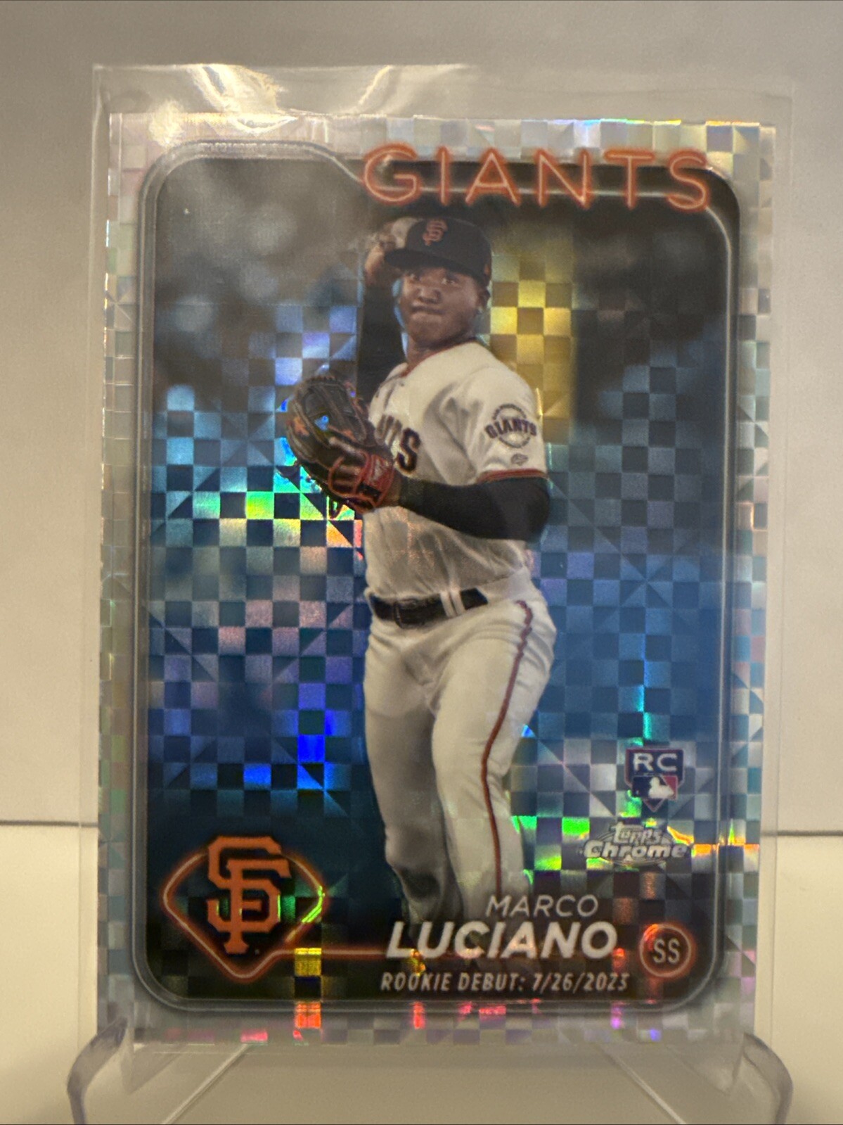 2024 Topps Chrome Update X-Fractors #USC132 Marco Luciano