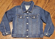 Old Navy Girls Size 5T Jean Jacket EUC