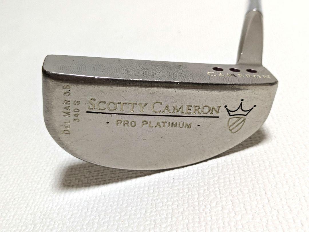 Scotty Cameron Pro Platinum DEL MAR 3.5 340g 34in Silver Scotty Cameron Pro Platinum DEL MAR 3.5 340g 34in Silver
