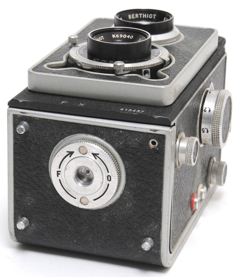 SEM Semflex Standard for 120 film TLR 6x6 w. Berthiot 4,5/75mm