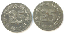 Token coin, City Aachen at 25 Pf. from 1920 (Art.3832)