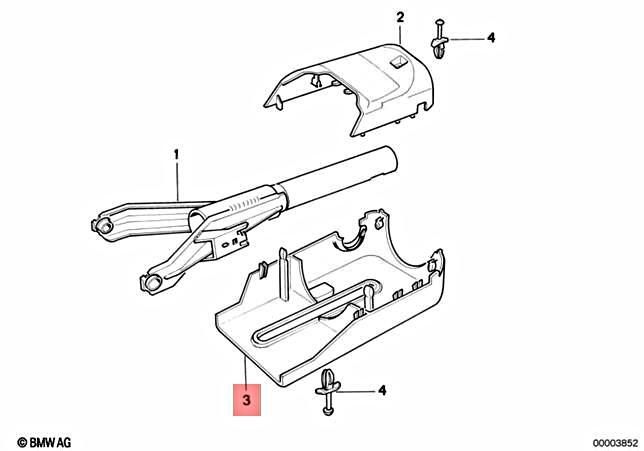 Genuine BMW M5 E34 518i 520i 524td 525i 525ix Lower Trim Panel 