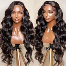 Wave Human Hair 13x6 HD Lace Frontal Wig 13x4 Lace Front Hair Wigs Women 200 