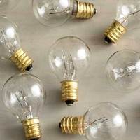 Replacement Globe Light Bulb, G30, 5w/130v, E12 Base, Clear, 25 Pack, New, Free on sale Replacement Globe Light Bulb, G30, 5w/130v, E12 Base, Clear, 25 Pack, New, Free on sale