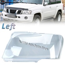 Left Side Headlight Front Headlamp Len Cover For Nissan Patrol Y61 Gu 2004-2011 Left Side Headlight Front Headlamp Len Cover For Nissan Patrol Y61 Gu 2004-2011