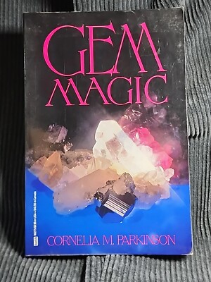 Gem Magic Book By Cornelia Parkinson 1988 First Edition Paperback