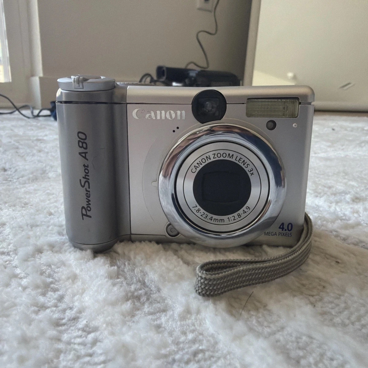 Canon PowerShot A80 1-4.9x Digital Zoom Digital Cameras for sale
