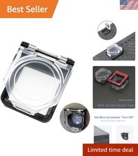 Protective Dustproof Power Button Cover for 22mm Switch - Ideal for Pets  Kids