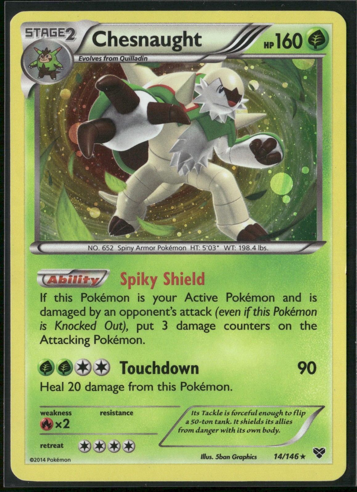 Blister Exclusives #014/146 Chesnaught