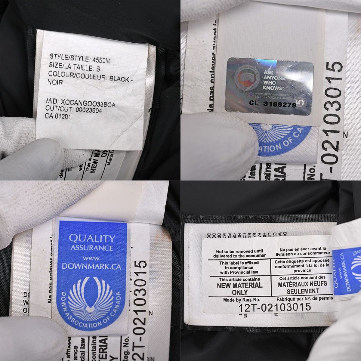 Canada Goose Down Jacket Maitland Hoodie MAITLAND Hoodie Logo Patch Outerwear Bl thumbnail 9