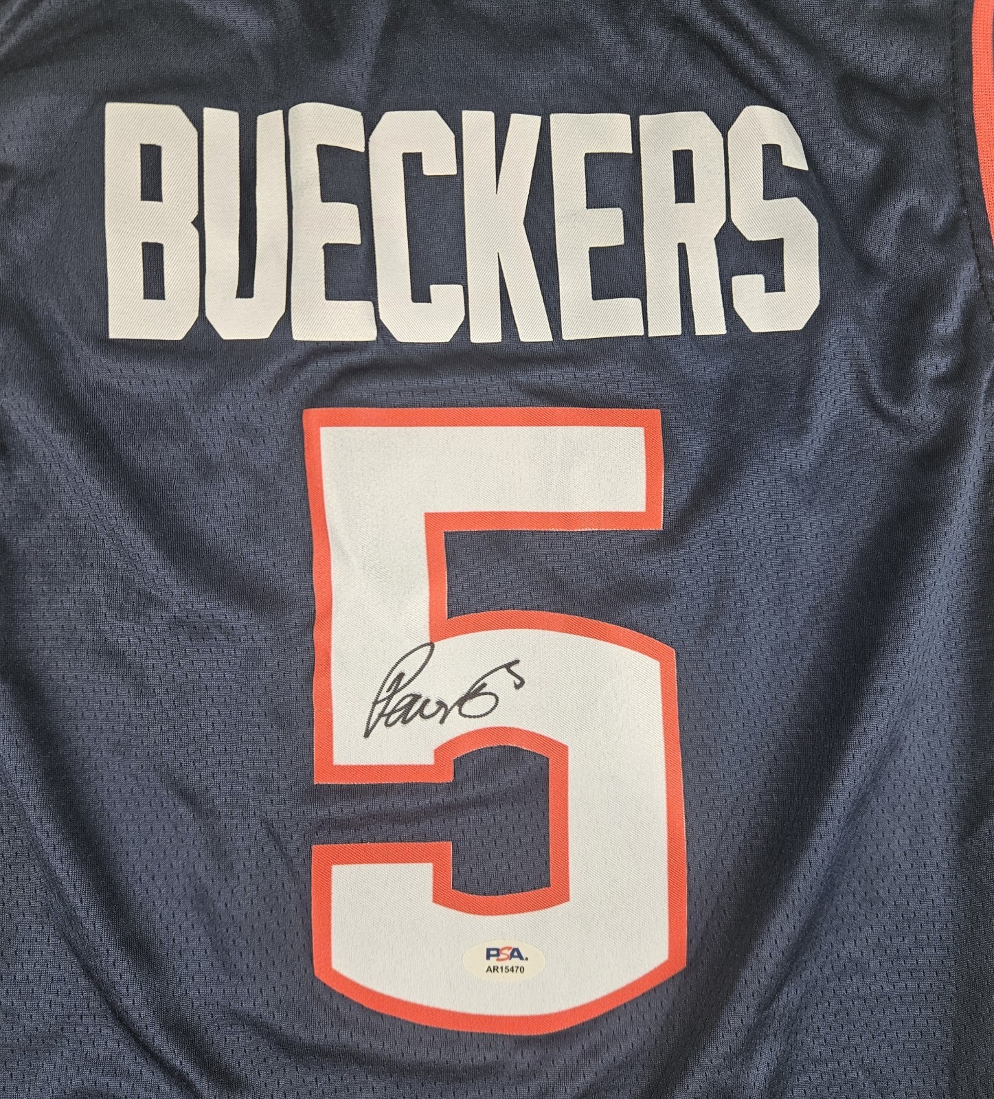 Paige Bueckers Signed Autographed UConn Huskies Jersey PSA Certified view 1