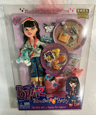 Bratz Slumber Party Jade 10in Fashion Doll Set w/ Outfit Accessories NIB