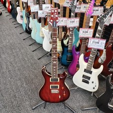 [PRS] SE STANDARD 24-08 Gebraucht Mahagoni Korpus Ebenholz Griffbrett Rot mit...