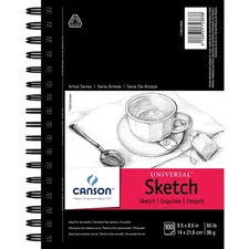 Canson Artist Series Universal Sketch Pad 5-1/2 x 8-1/2"