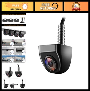 HD Caméra de sauvegarde étanche avec vision nocturne & Angle large pour voitures, camions, SUV