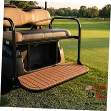 Golf Cart Rear Seat Kits Floor Mat.EVA Environmentally Friendly Materials. Brown