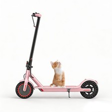 AOVOPRO Pink 250W 8.5' Foldable Electric Scooter for Adults  Child 21Miles