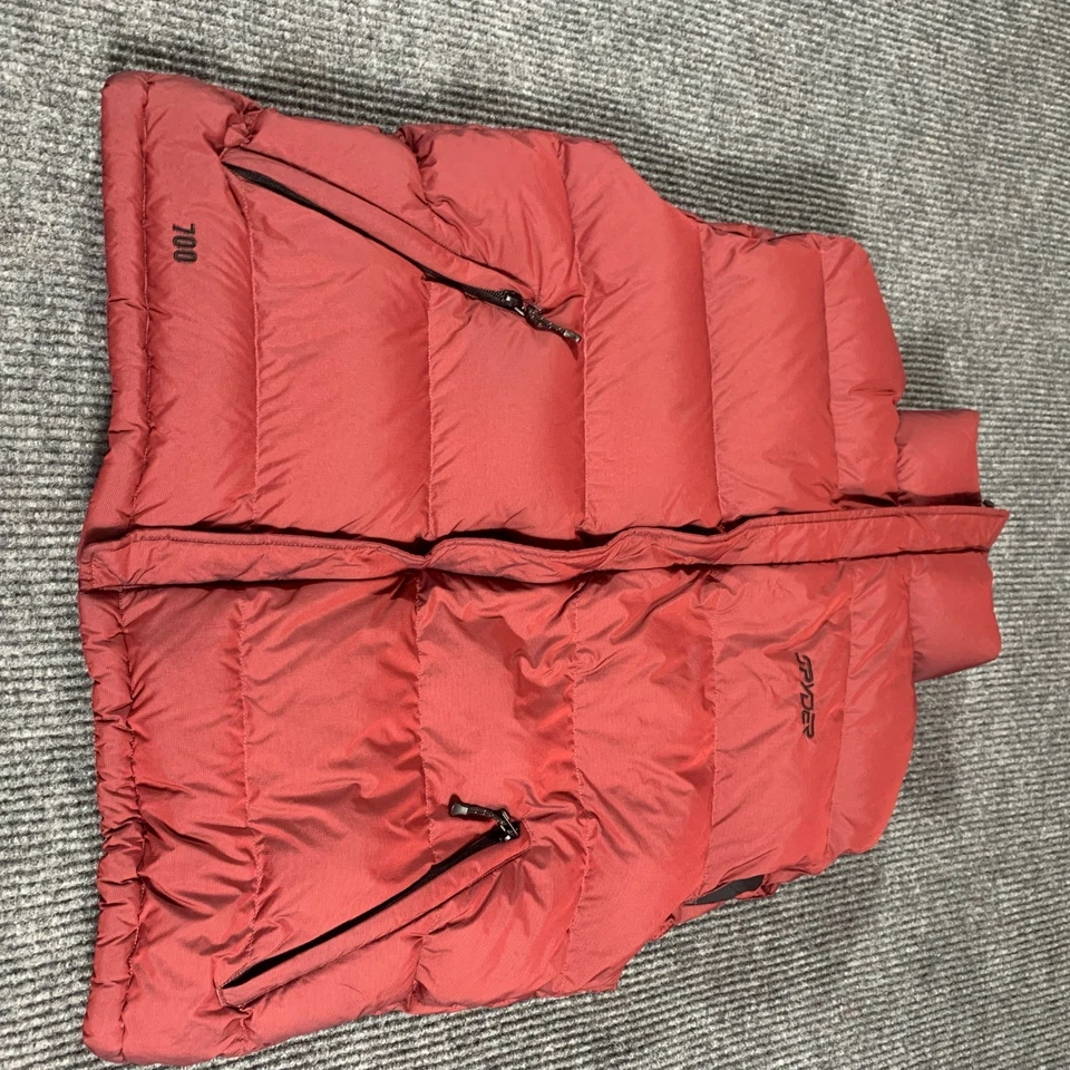 Spyder Vest Mens Medium Red 700 Insulated Puffer Xscap Ski Racing Slalom Winter - Image 4 of 4