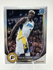 2025-26 Bowman Chrome - Refractor - Pascal Siakam #BCV-79 🔥#016/499🔥 FS!