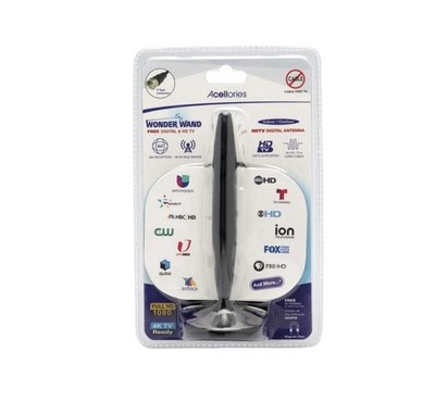 Acellories Wonder Wand Mini TV Digital Antenna 4K HDTV 1080P Magnetic Base #19