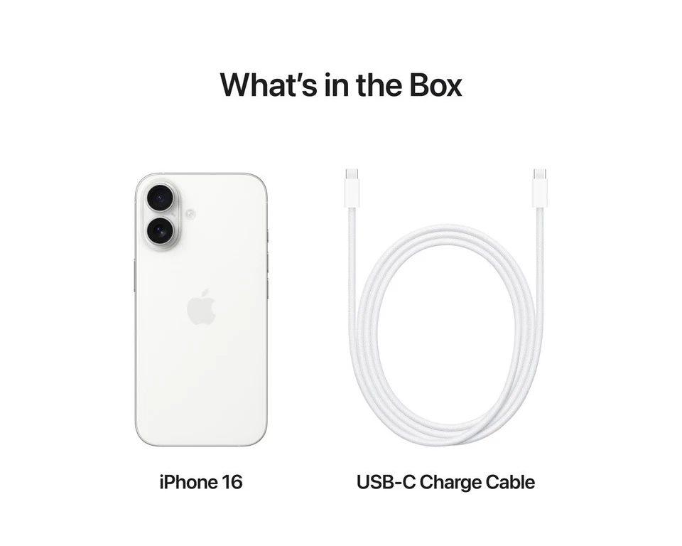 Apple iPhone 16 - 256 GB - White (Unlocked) - 100% Battery Health - Image 3 of 4