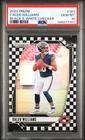CALEB WILLIAMS 2024 PRIZM BLACK & WHITE CHECKER RC #301 PSA 10 GEM MINT! BEARS!