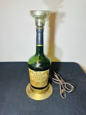 For Display - Vintage Hennessy Cognac VSOP Reserve Empty Brandy Bottle Lamp