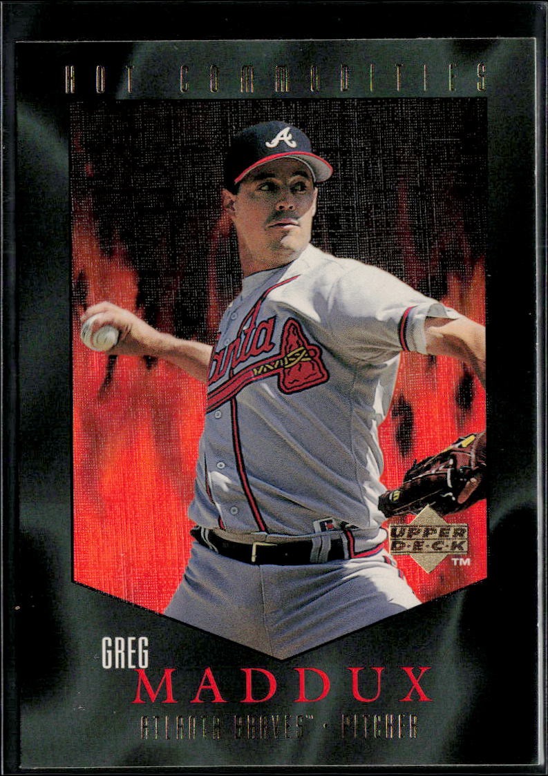 1997 Upper Deck #HC19 Greg Maddux Hot Commodities
