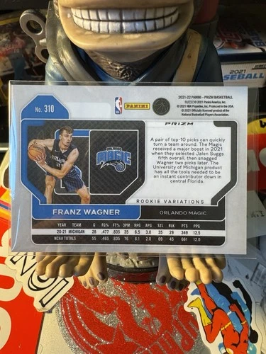 FRANZ WAGNER - 2021-22 Panini Prizm - SILVER VARIATION - ROOKIE RC - #310 Magic