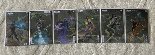 Full Set Titans: Beast World 1 2 3 4 5 6 Bjorn Barends Connecting Variant DC!