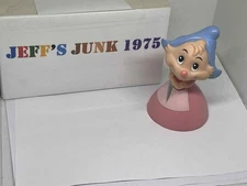 Vintage Disney Cinderella Suzy Perla Pink Girl Mouse Plastic Figure Toy
