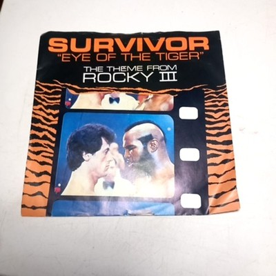 Survivor Eye of the Tiger 1982 7 Inch Vinyl Single Scotti Brothers