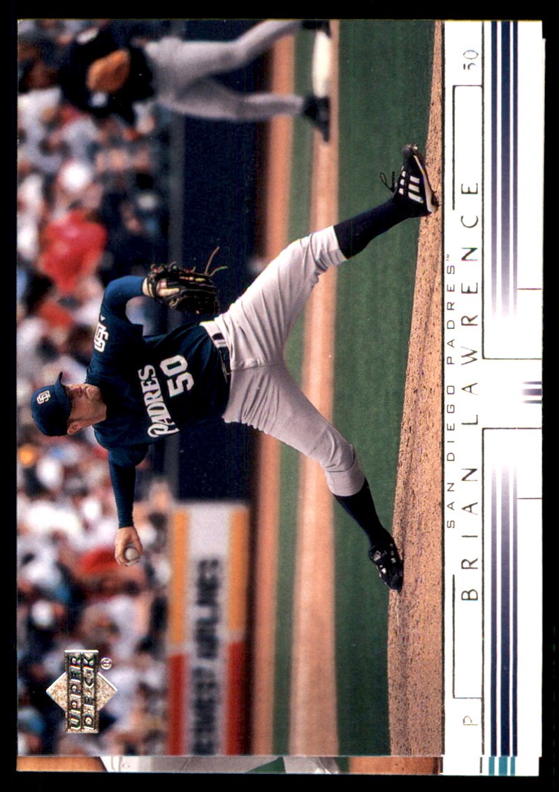 Brian Lawrence 2002 Upper Deck #398 Padres MLB READ FREE SHIPPING AutographDen