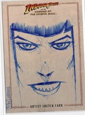 Indiana Jones Kingdom of the Crystal Skull Sketch Card 1/1 Jason Keith Phillips