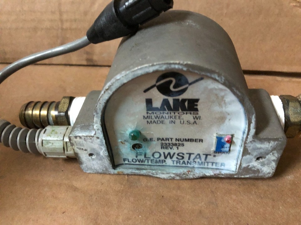 Lake Monitors Flowstat Flow Sensor Temp Transmitter GE Part Number ...