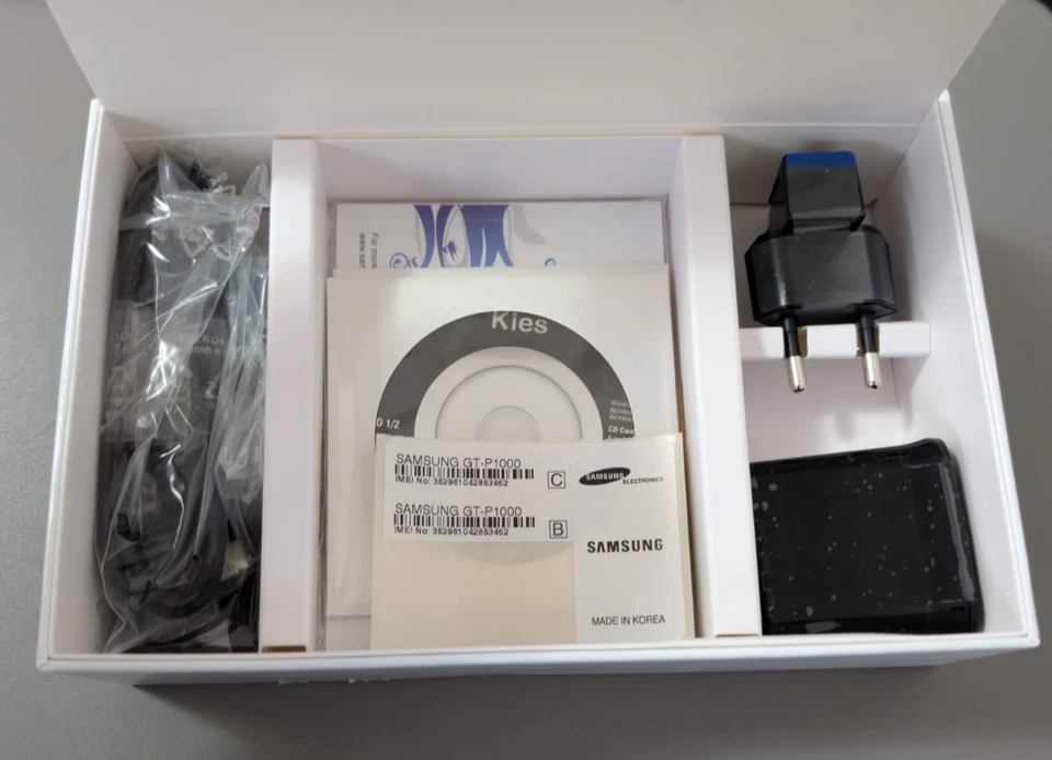 Samsung Galaxy Tab GT-P1000 16GB Weiß Unbenutzt! mit OVP - Bild 3 von 4