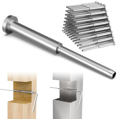 60 Pack 4''X4'' Invisible Cable Railing Kits for Wood/Metal Posts
