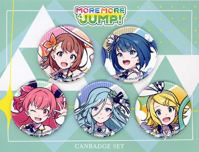 Hatsune Miku Badges/Pins MORE MORE JUMP! (Metamo Ribbon) Can Badge Set ''Project