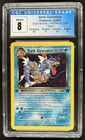 2000 Pokemon Team Rocket First Edition Dark Gyarados Holo #8/82 CGC 8