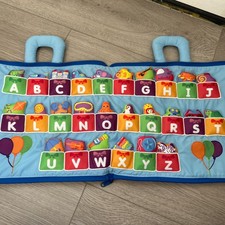 Learning Letters Washable Activity Book COMPLETE 26 letters ABC LAKESHORE