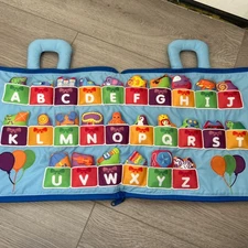 Learning Letters Washable Activity Book COMPLETE 26 letters ABC LAKESHORE