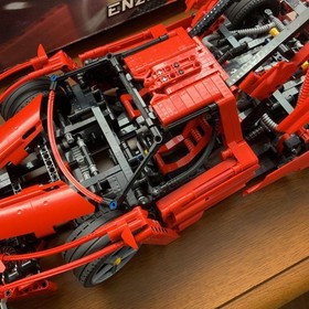 Lego Technic Racers 8653 ENZO FERRARI 1/10 Japan Educational Toys Car USED w/Box