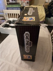 Sega Genesis 1 Console System Bundle (1602) + Original Box, AC Power & 2 Games