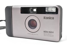  Mint Konica Big mini BM-301 Silver 35mm Point  Shoot Film Camera From JAPAN