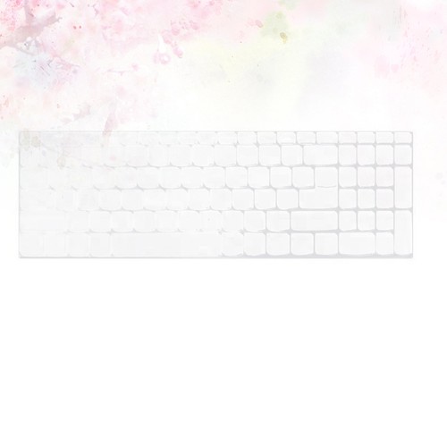 Transparent Computer Keyboard Cover TPU Keyboard Protective Cover Compatible - Afbeelding 3 van 11