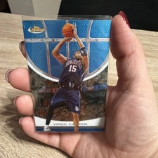 Topps 2005-06 Finest Vince Carter #89 New Jersey Nets Basketball Card