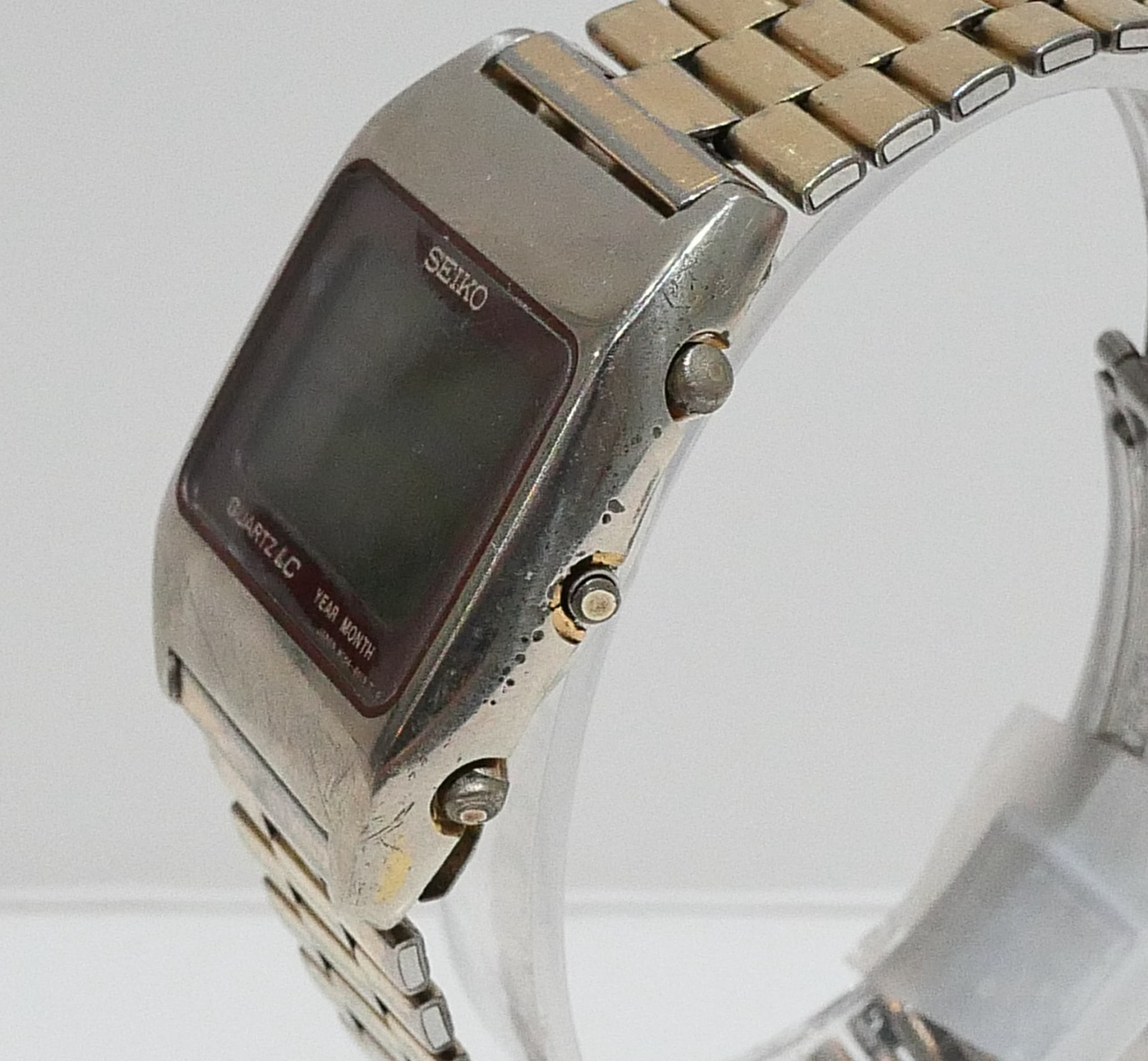 Buy Vintage Rare Seiko LC M154-5009 Quartz LCD Digital Watch