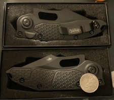 Folding Pocket Knife EDC Precision Blade Quick Deploy Stitch