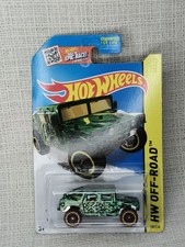 2015 Hot Wheels Humvee 105 250 Green Camouflage - Hw Off-road Jungle Rally