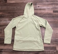 Cabela's Womens Medium Regular Green Fleece Hoodie pullover Sweatshirt